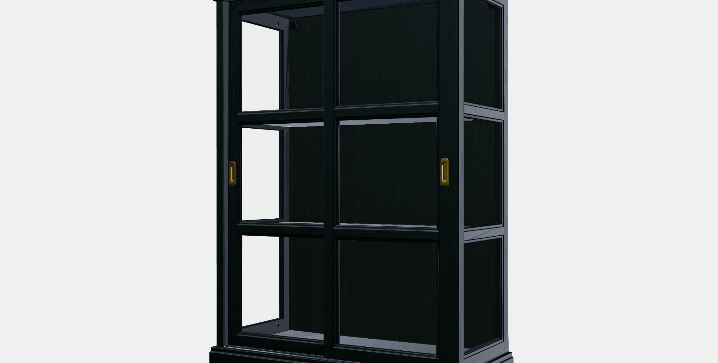 MALSJO Display cabinet Low-poly 3D model_13