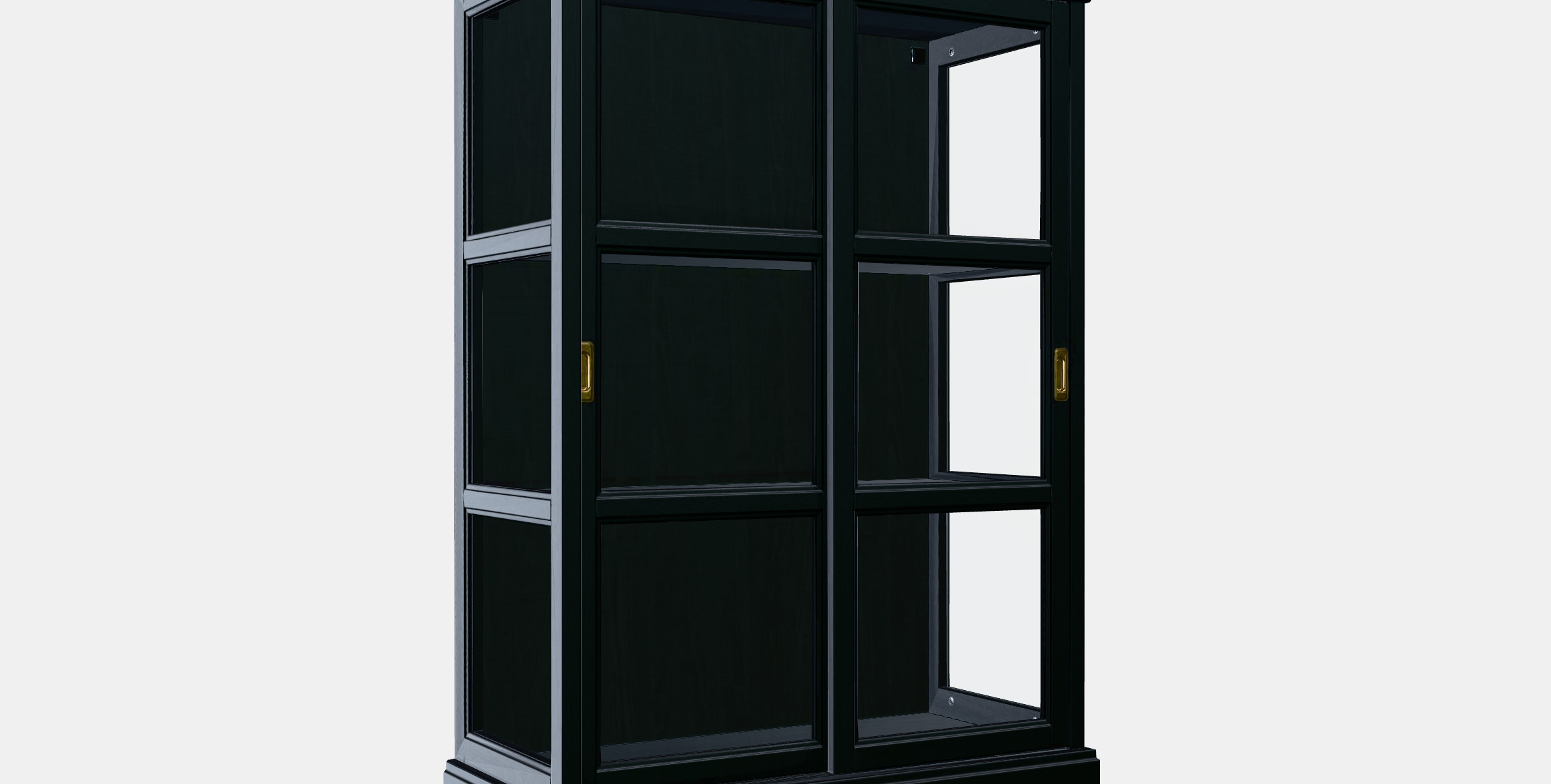 MALSJO Display cabinet Low-poly 3D model_9