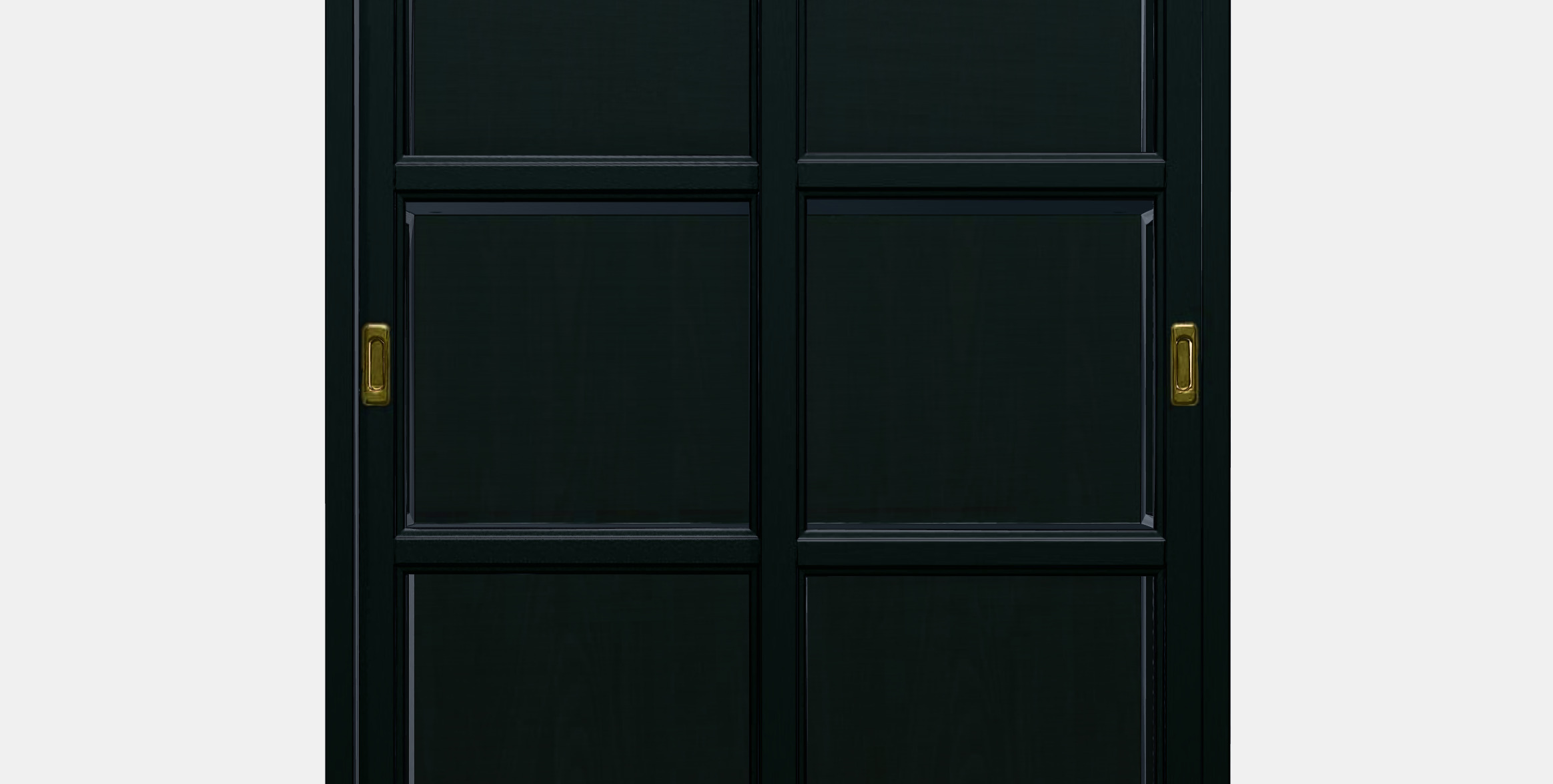 MALSJO Display cabinet Low-poly 3D model_12