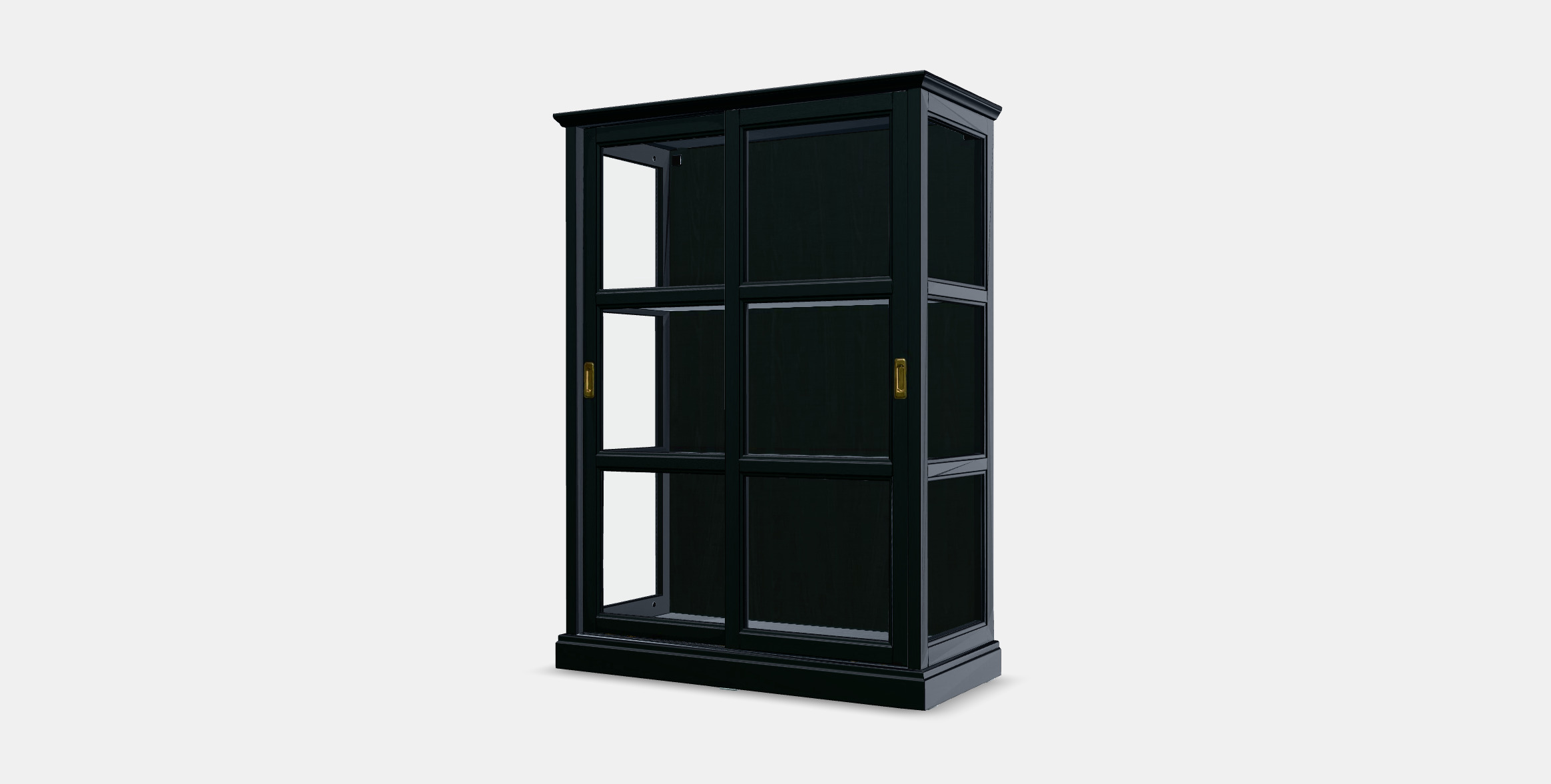 MALSJO Display cabinet Low-poly 3D model_11
