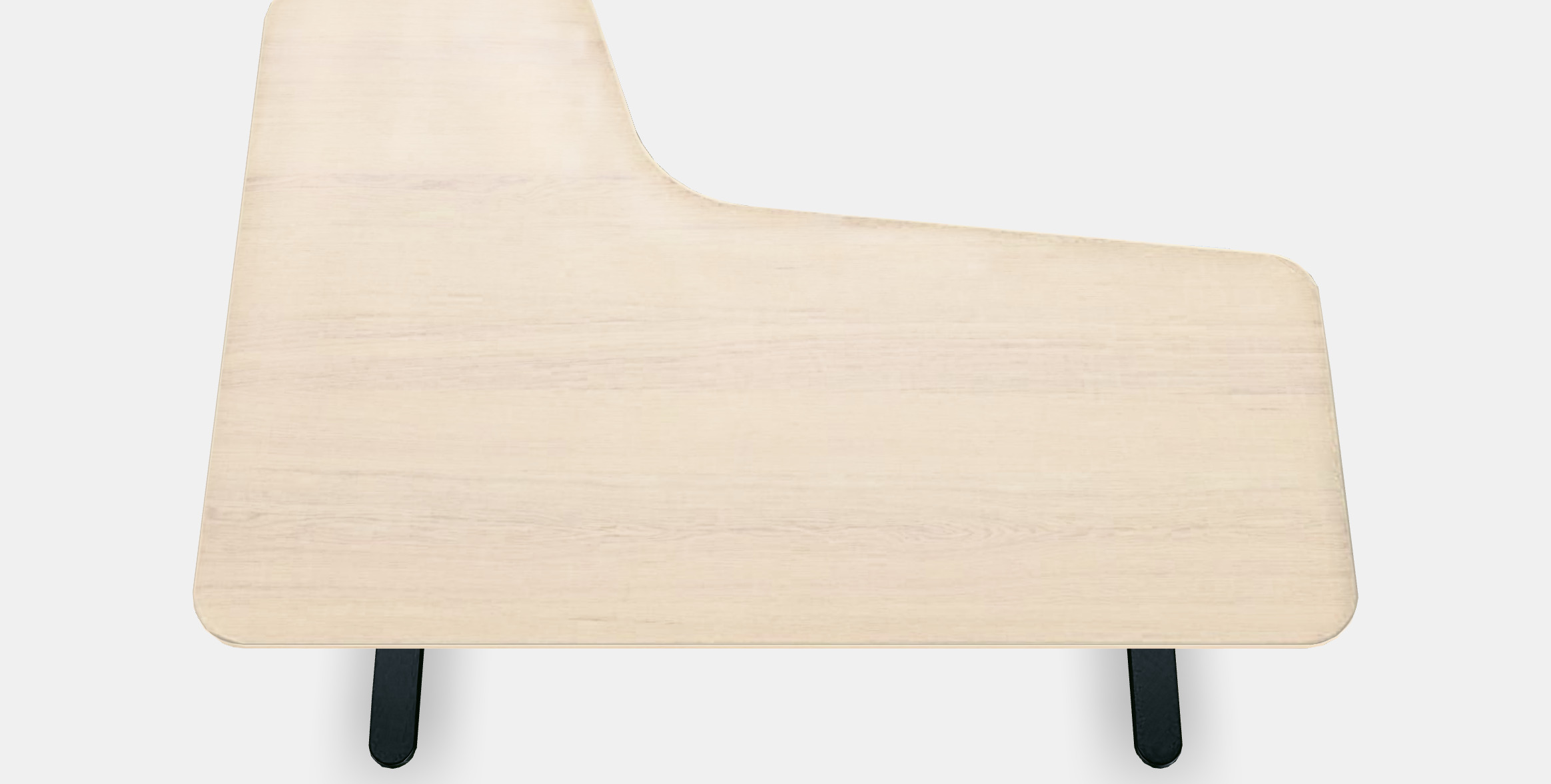 BEKANT Corner desk right sit-stand 3 Low-poly 3D model_3