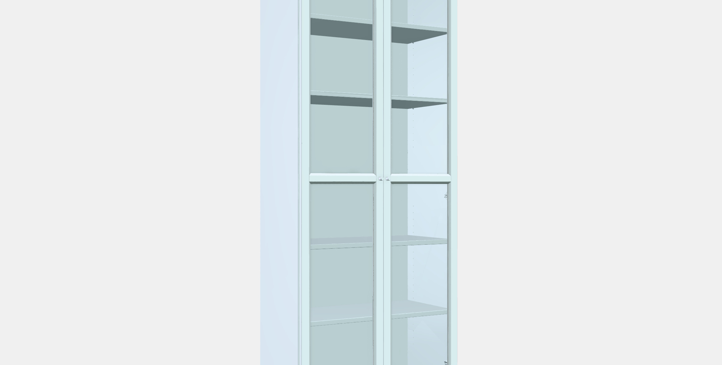 BILLY - OXBERG Window display 3D model_6