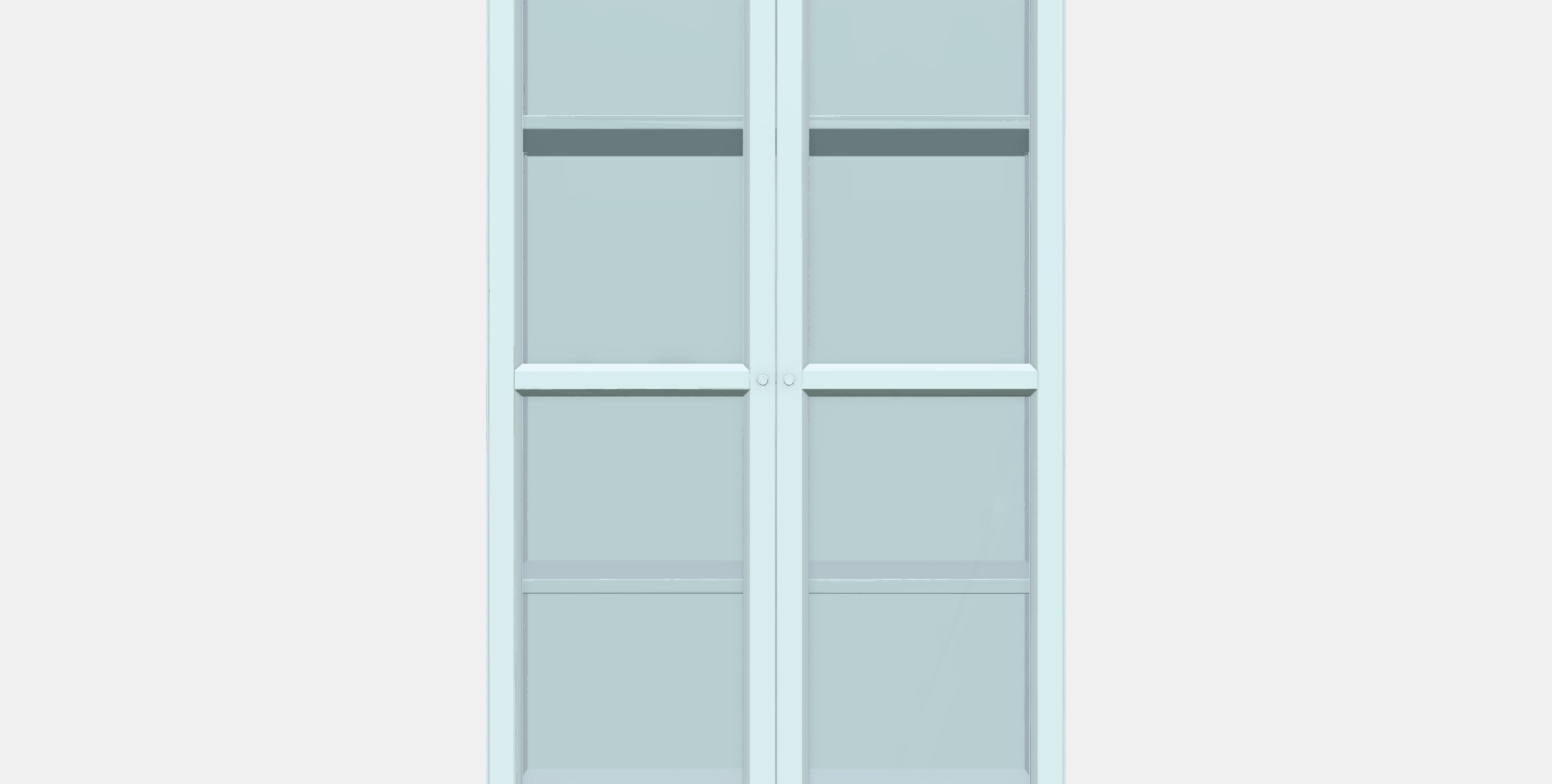 BILLY - OXBERG Window display 3D model_11