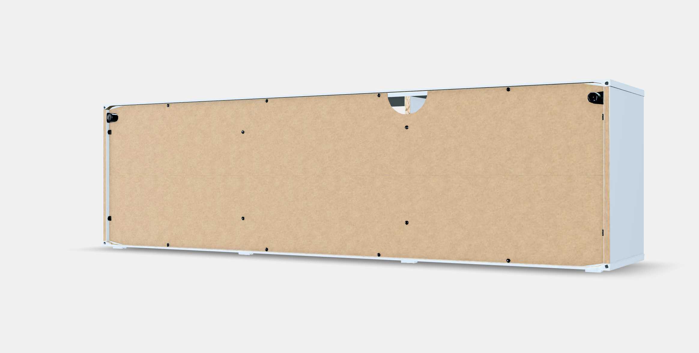 VIHALS TV bench 1 Low-poly 3D model_9