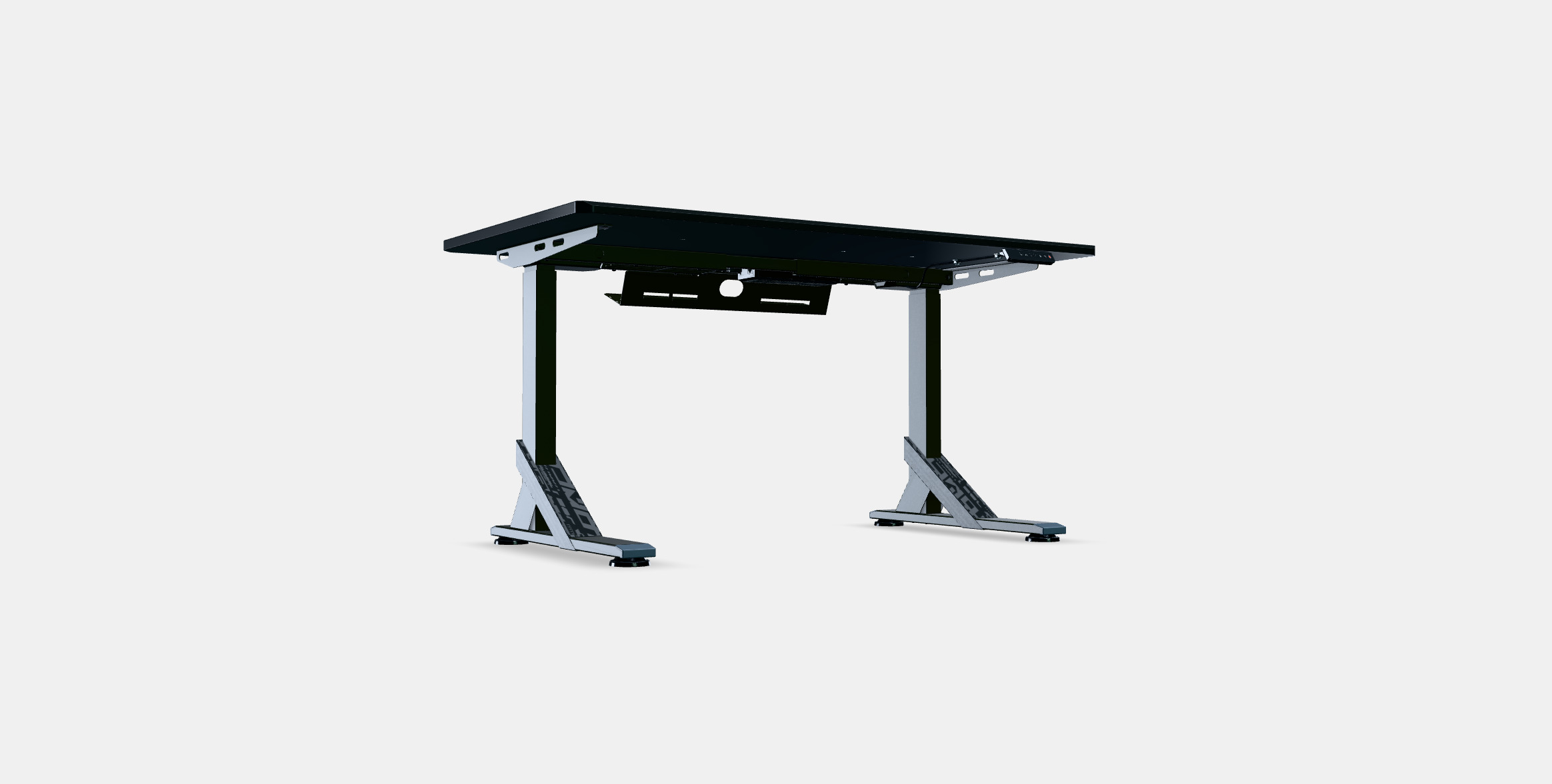UPPSPEL Gaming desk 1 3D model_2