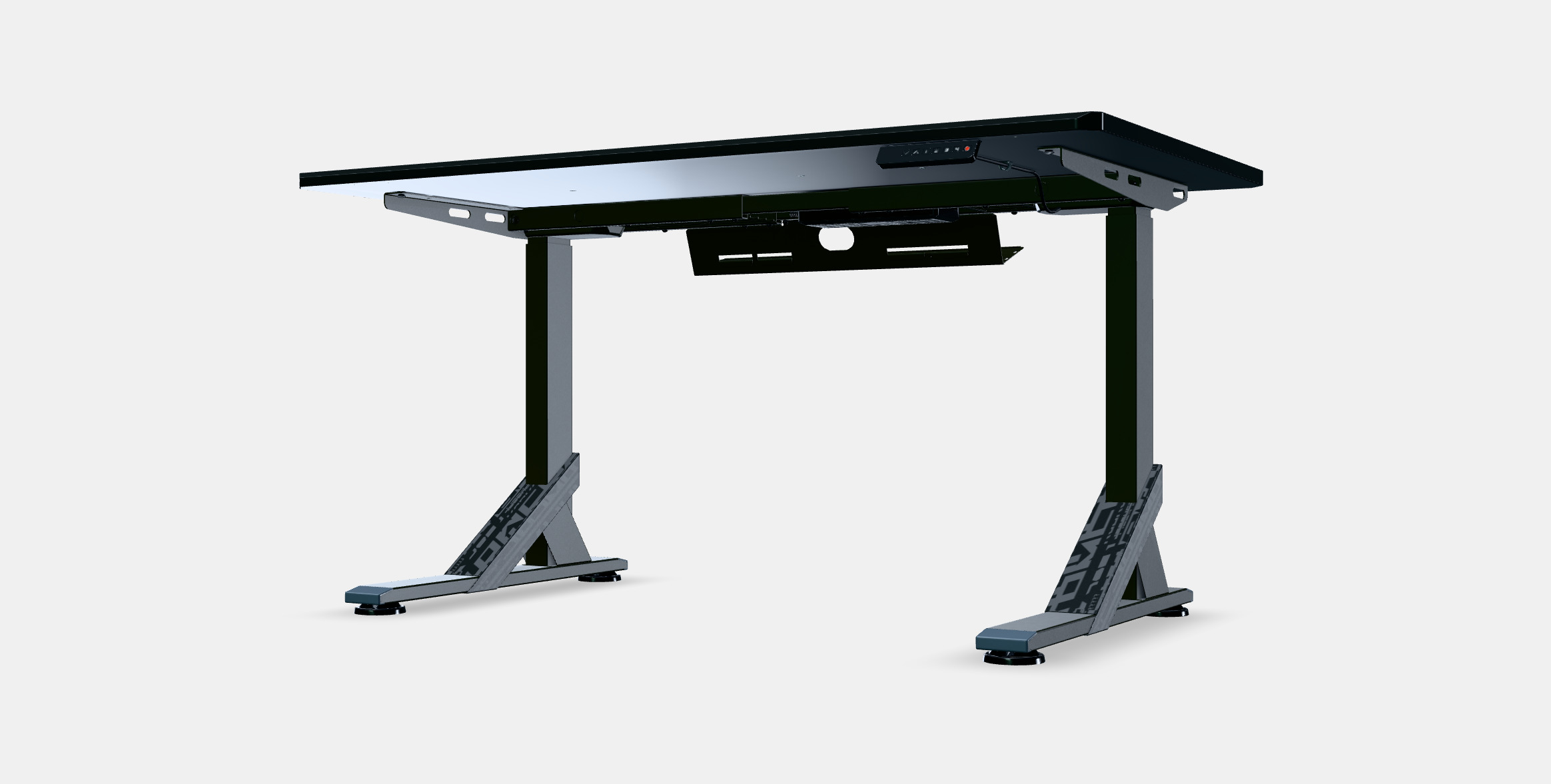 UPPSPEL Gaming desk 1 3D model_13