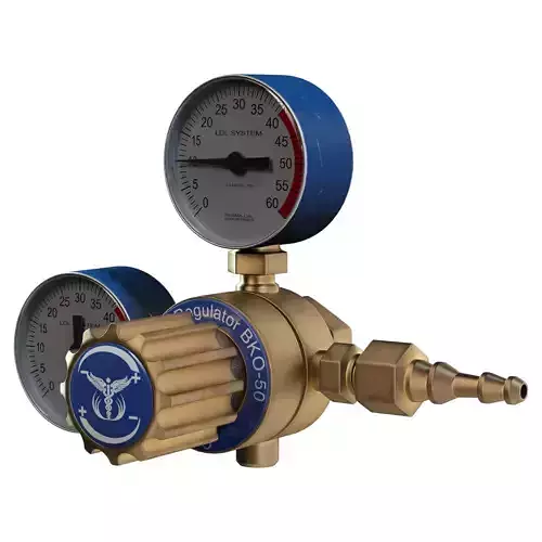 Oxygen Reducer BKO-50 Low-poly 3D model