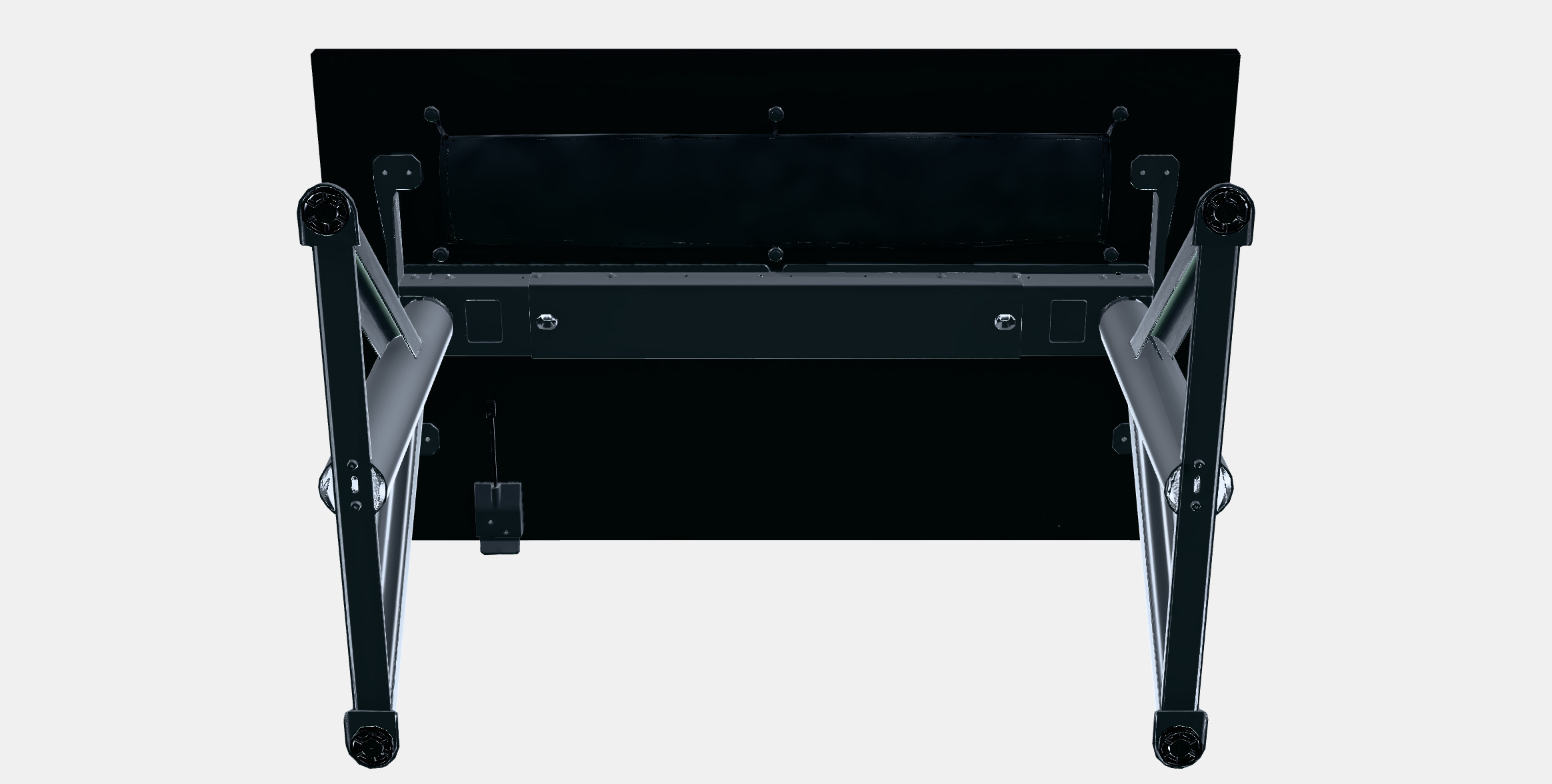 IDASEN Desk sit-stand 2 Low-poly 3D model_8