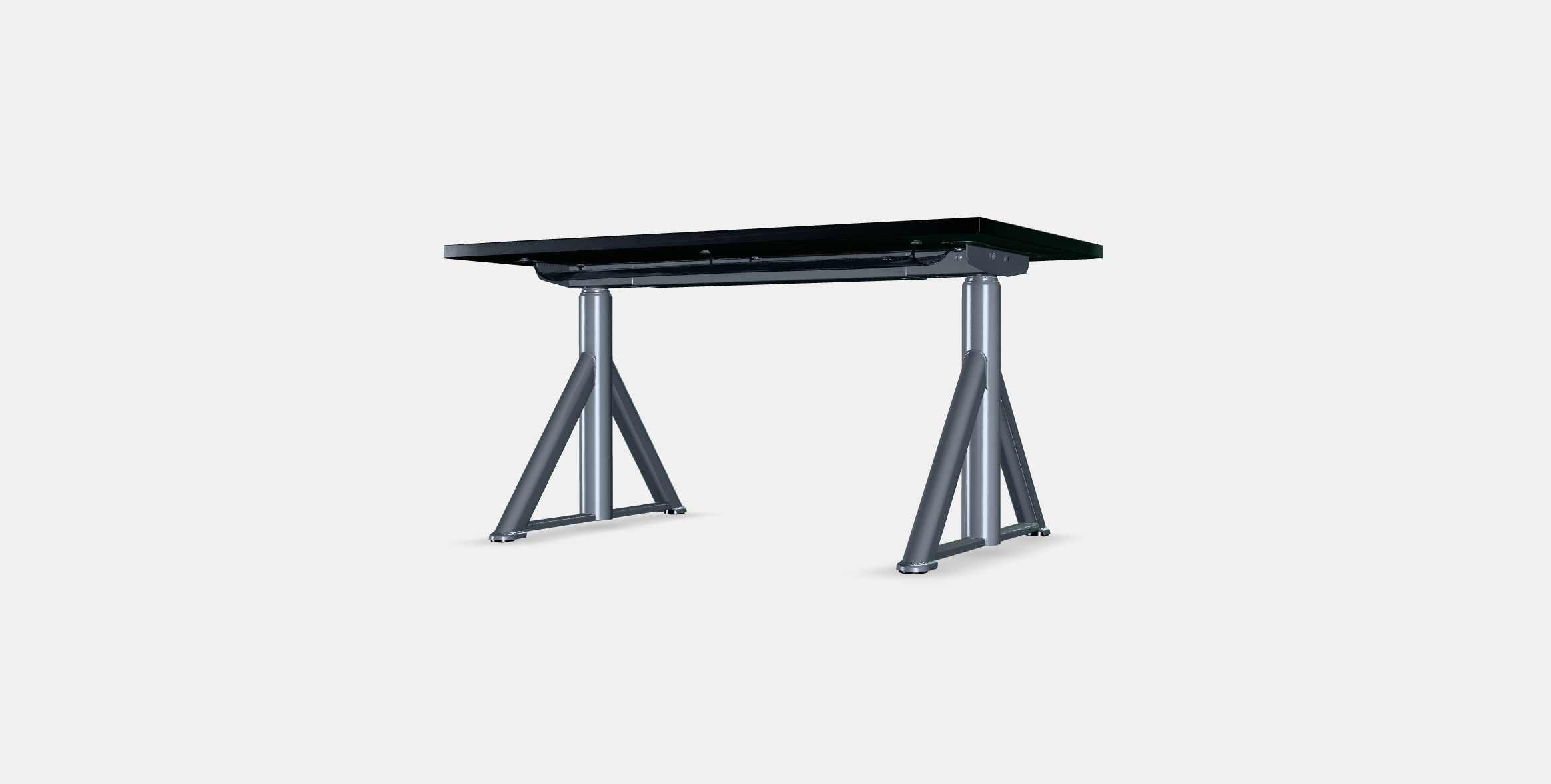 IDASEN Desk sit-stand 2 Low-poly 3D model_3