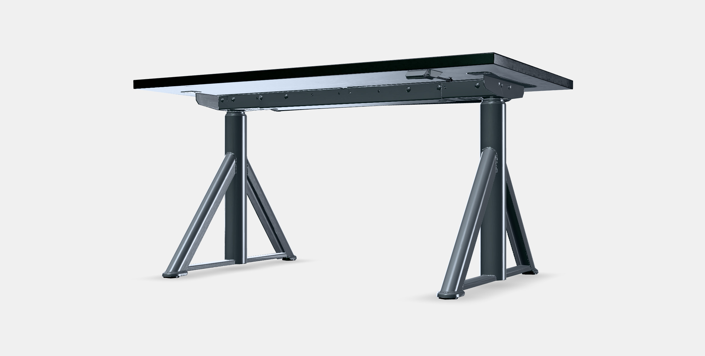 IDASEN Desk sit-stand 2 Low-poly 3D model_13