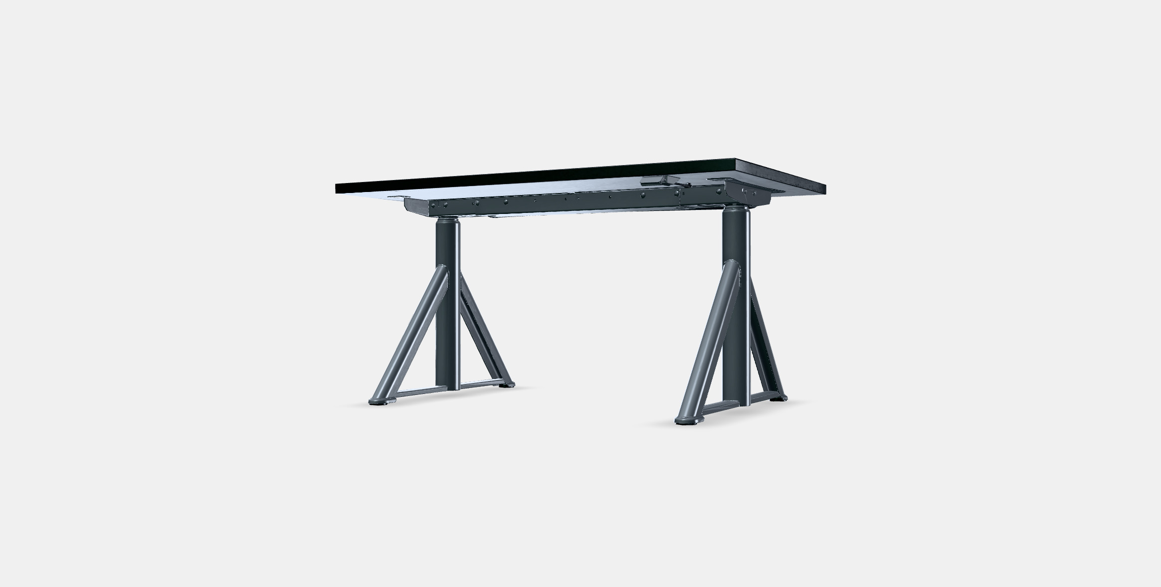 IDASEN Desk sit-stand 2 Low-poly 3D model_12