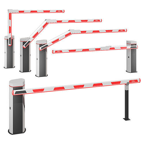 Arm barrier set 3D model