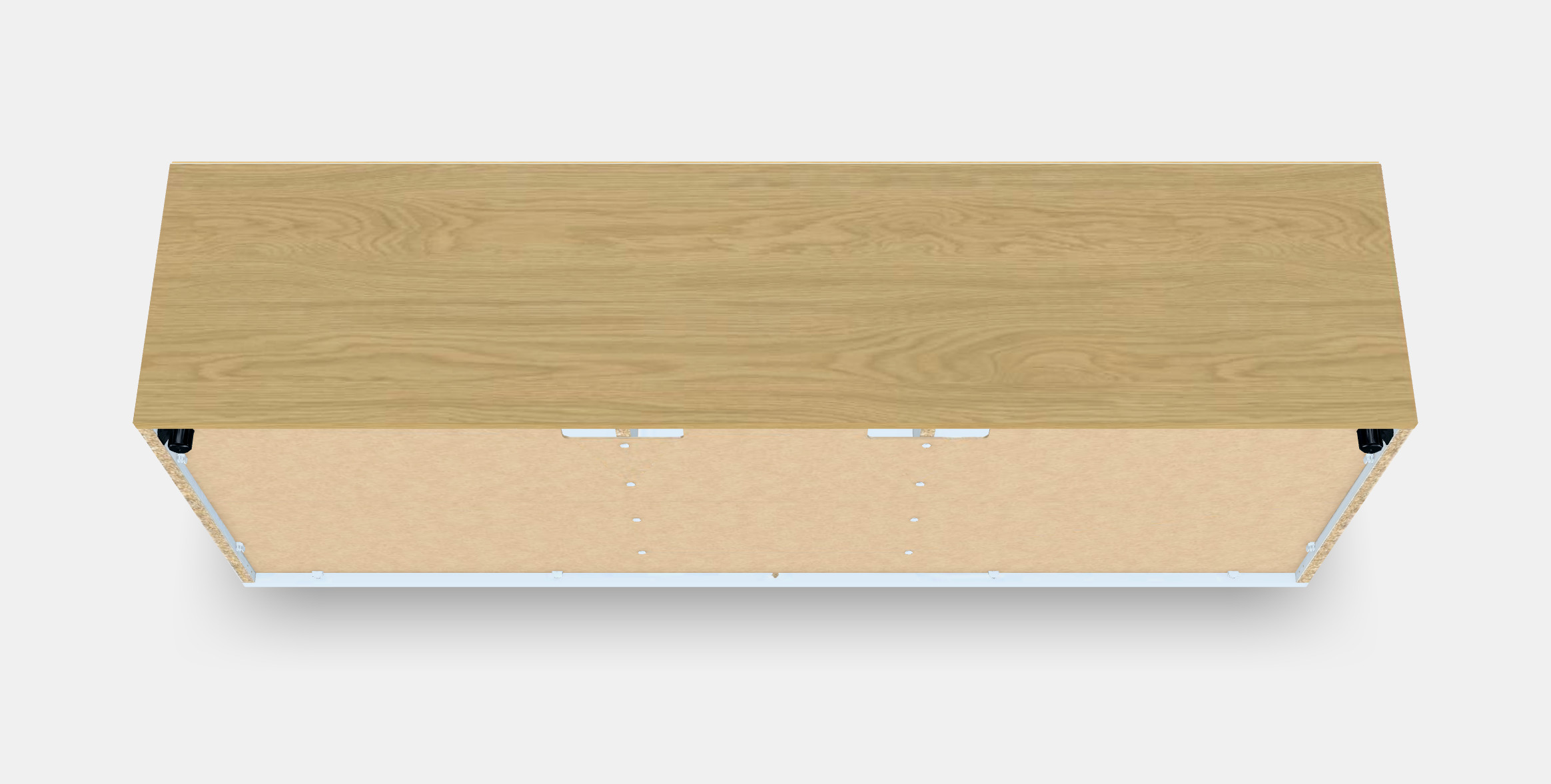 SKRUVBY TV bench 1 3D model_6