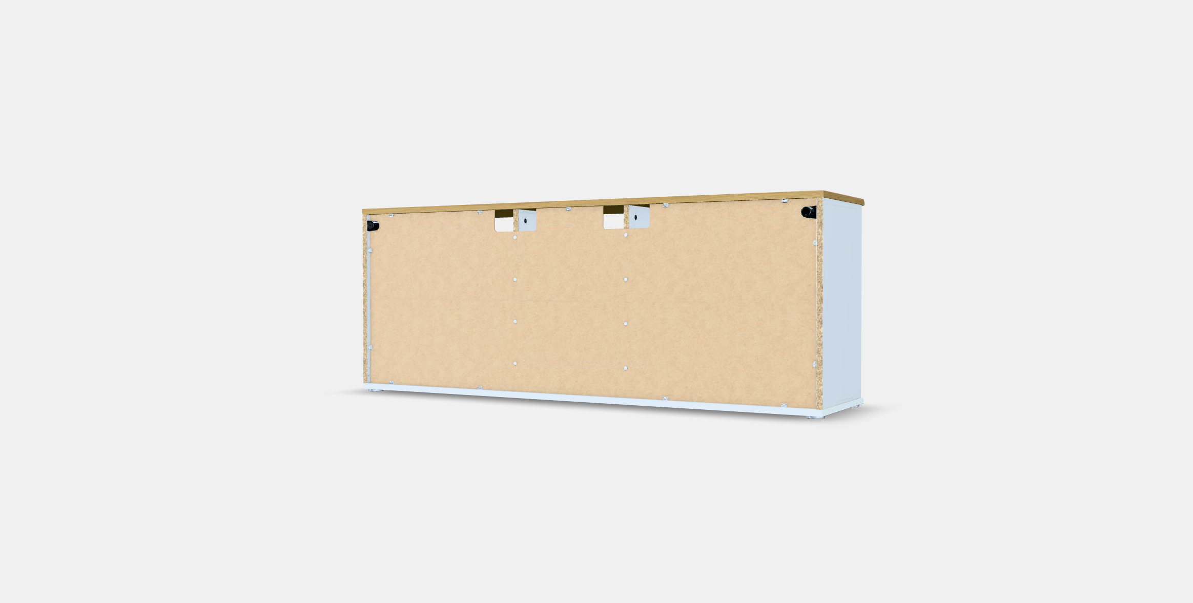 SKRUVBY TV bench 1 3D model_3