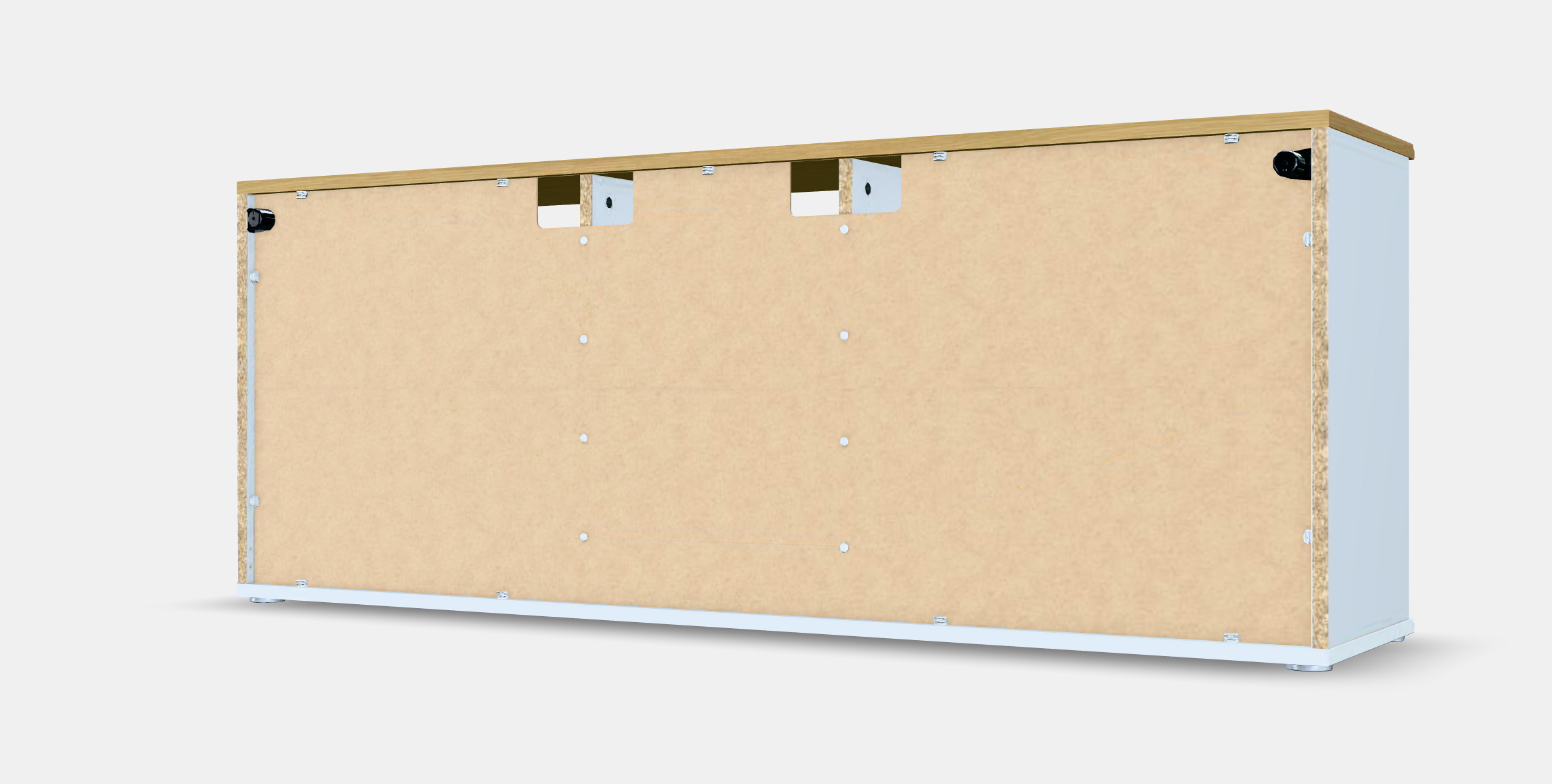 SKRUVBY TV bench 1 3D model_10