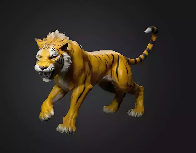 Tiger 3D print model