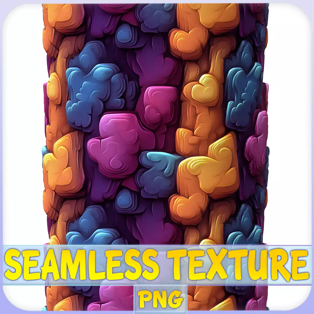Stylized Alien Seamless Texture Texture_0