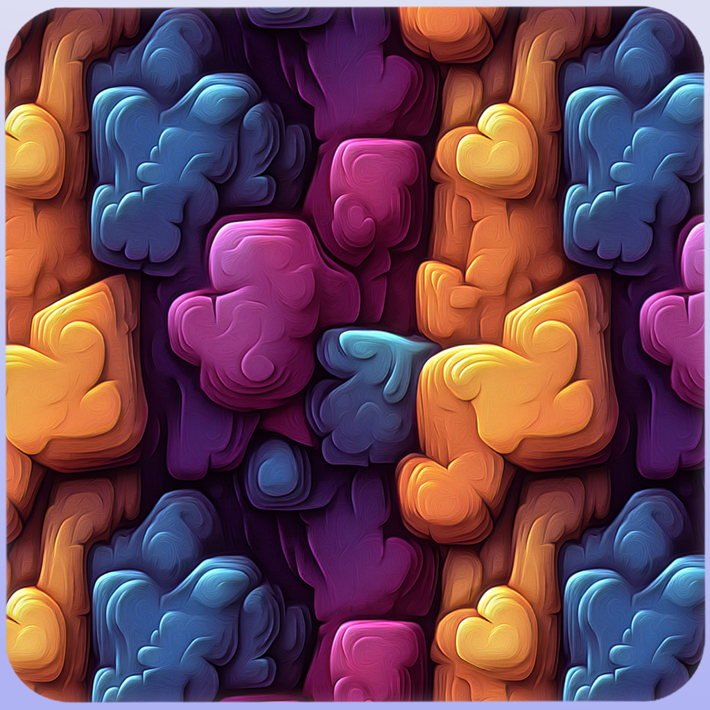 Stylized Alien Seamless Texture Texture_4