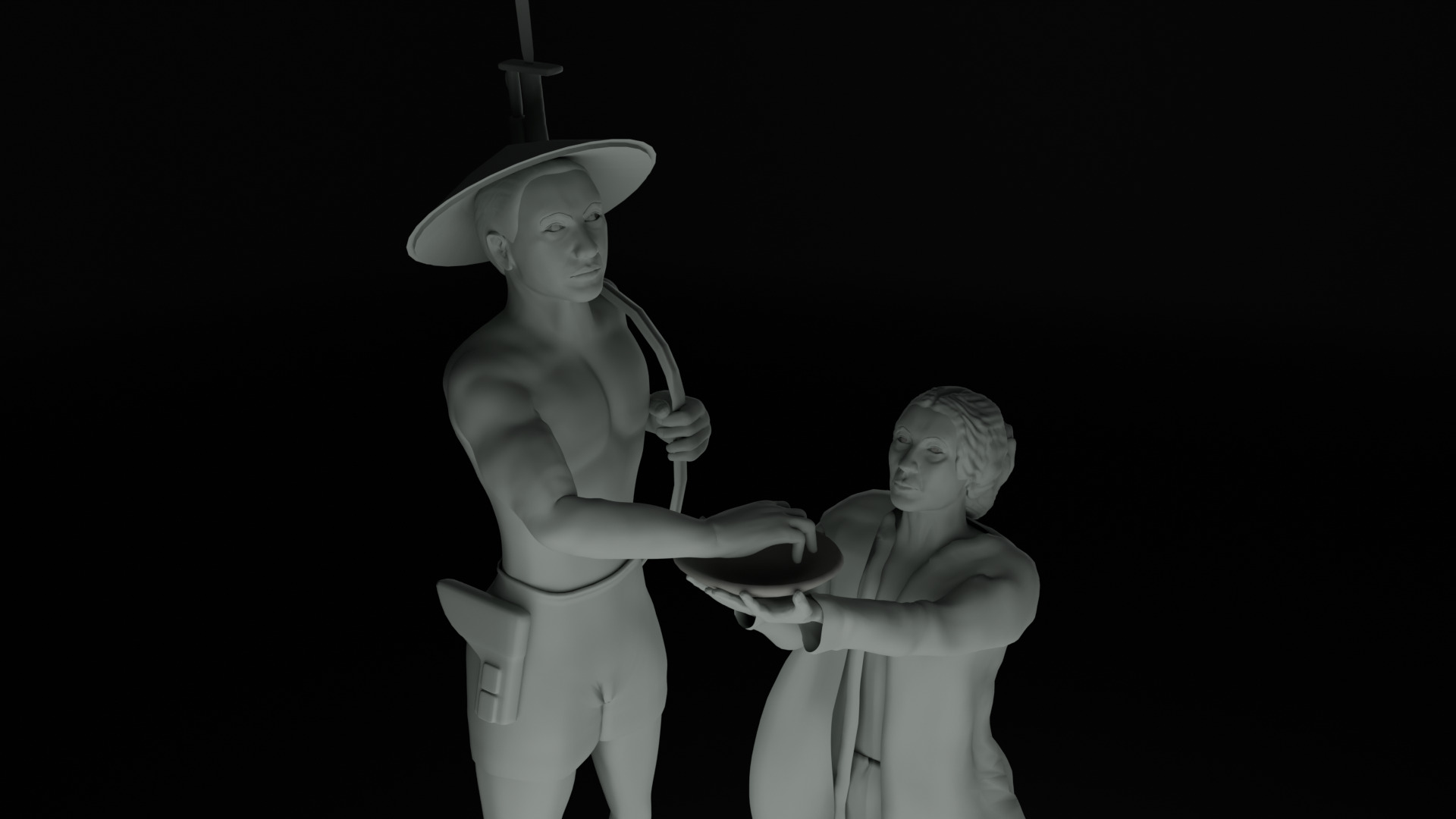 Heroes Monument Tugu Tani 3D model_25