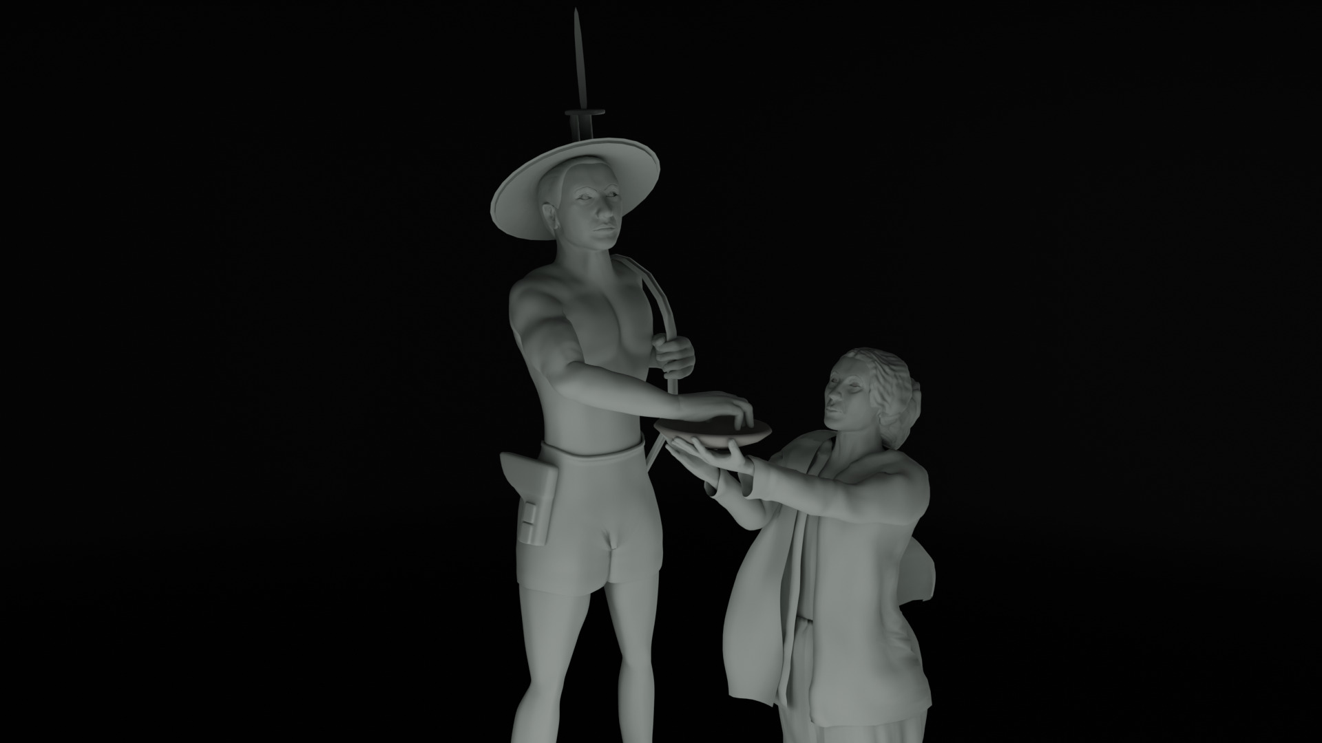 Heroes Monument Tugu Tani 3D model_18