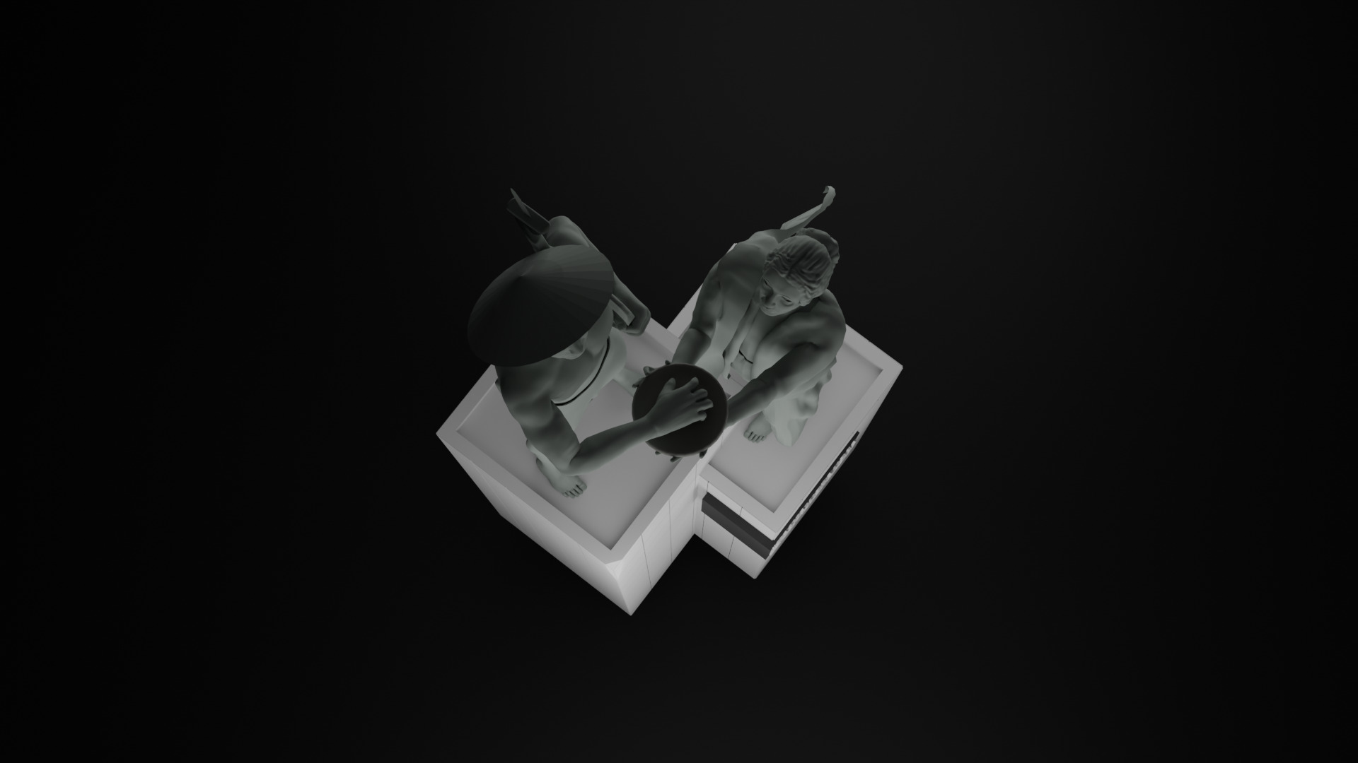 Heroes Monument Tugu Tani 3D model_23