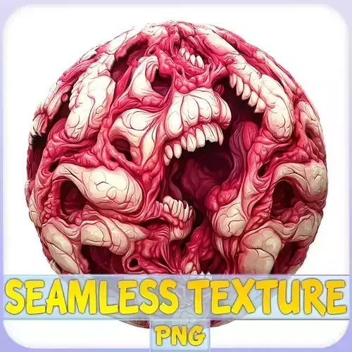Stylized Alien Seamless Texture
