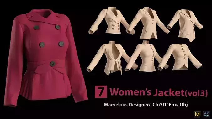 7 womens Jacket -vol3