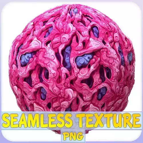 Stylized Alien Seamless Texture