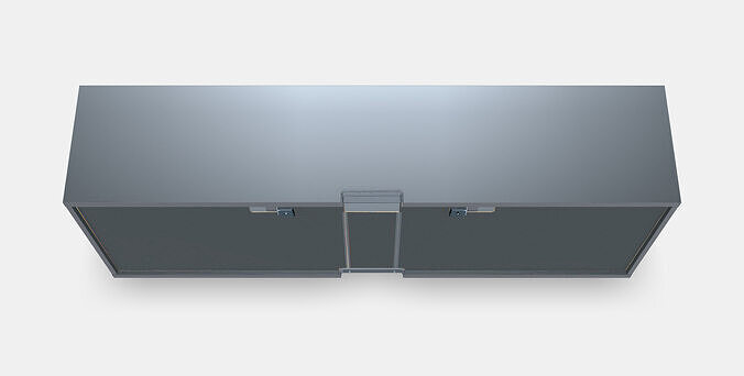 BESTA TV bench 30 3D model 2