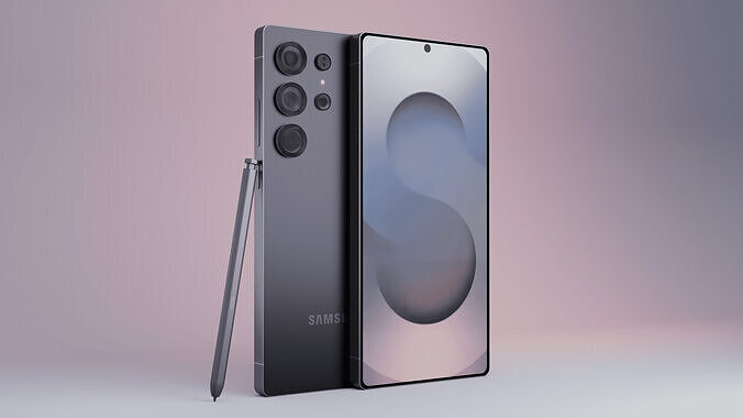 Samsung Galaxy S25 Ultra 3D model