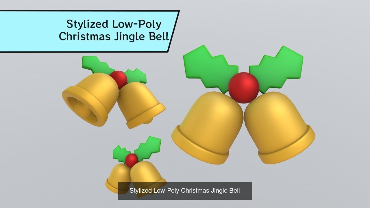 Stylized Low-Poly Christmas Collection _7