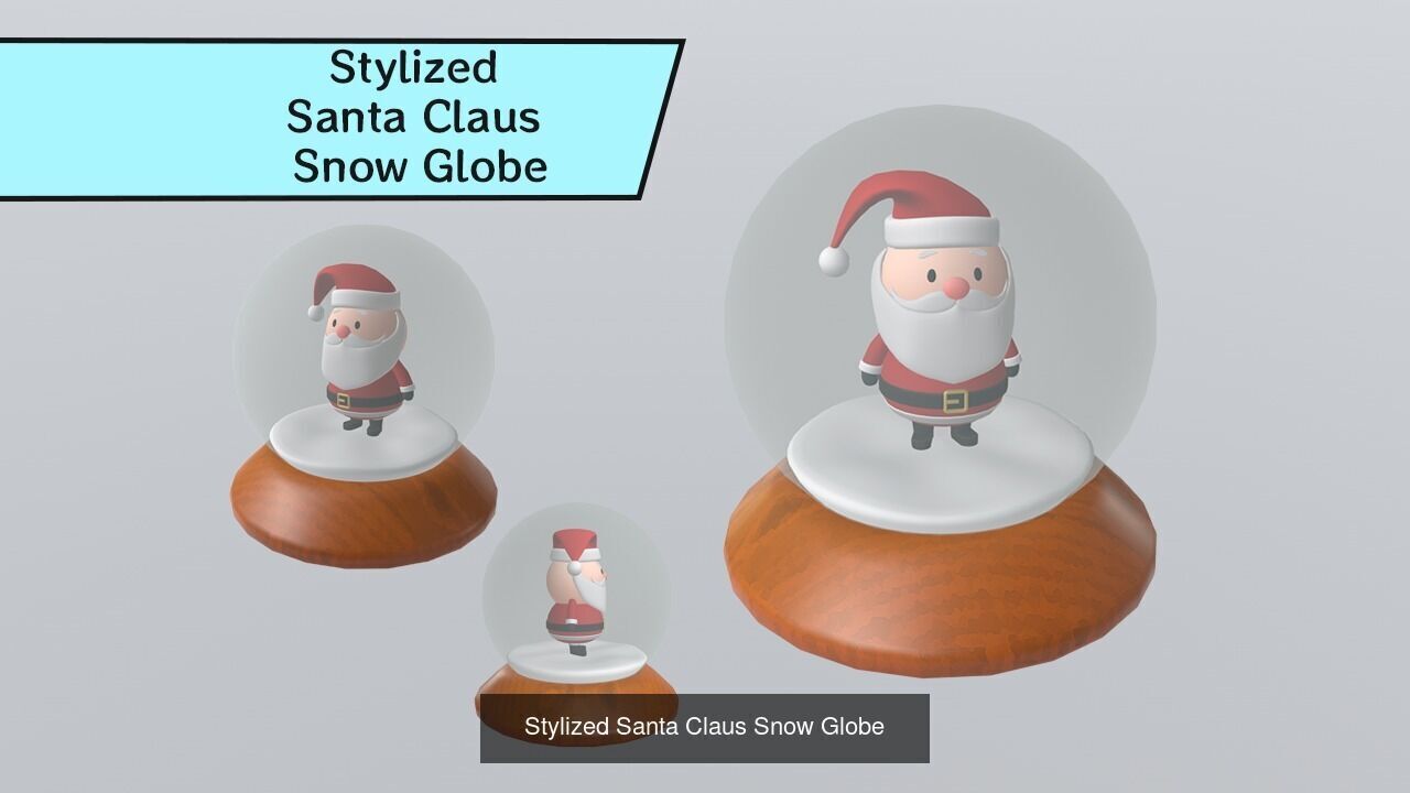 Stylized Low-Poly Christmas Collection _4