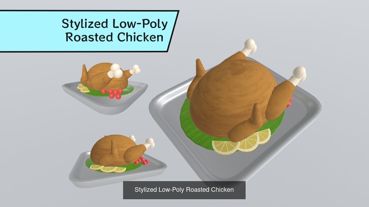 Stylized Low-Poly Christmas Collection _8