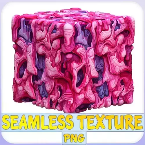Stylized Alien Seamless Texture