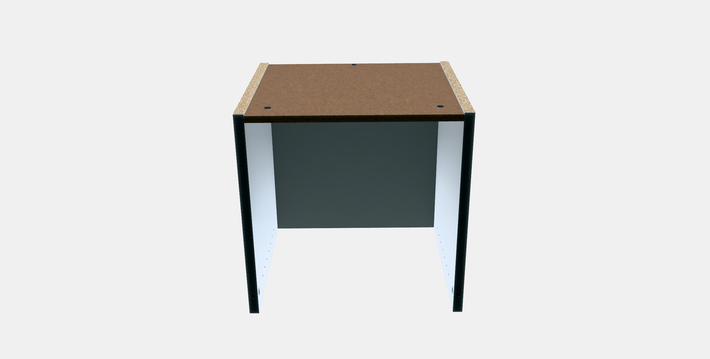 BILLY Height extension unit 1 3D model_4