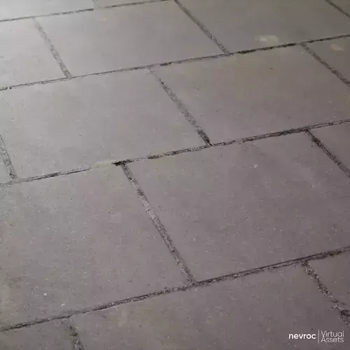 Concrete floor tiles 01