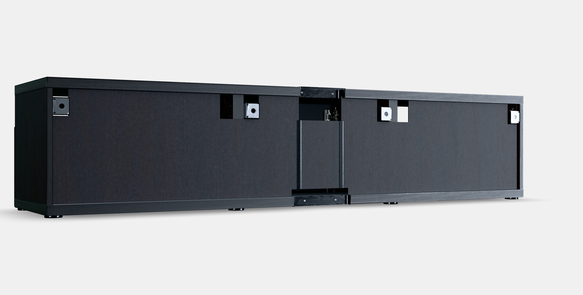 BESTA TV bench 31 Low-poly 3D model_4