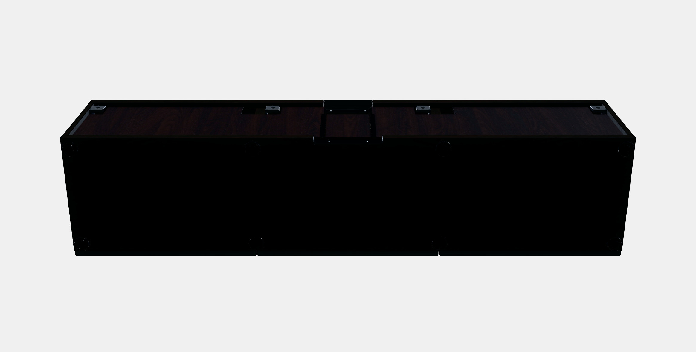 BESTA TV bench 31 Low-poly 3D model_6