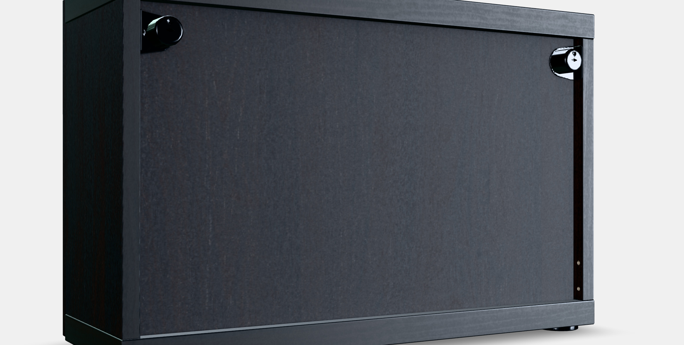 BESTA Shelf unit with glass door 2 3D model_6