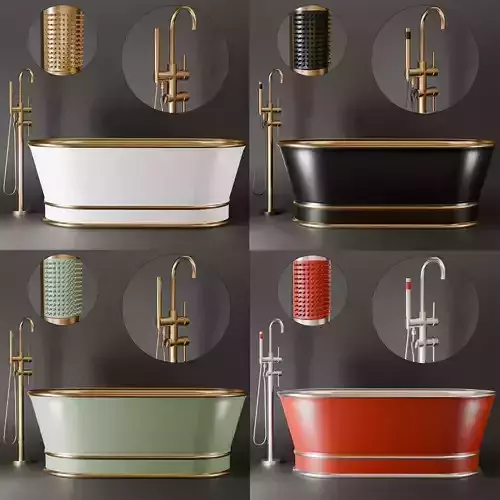bathtub -blender 3D model