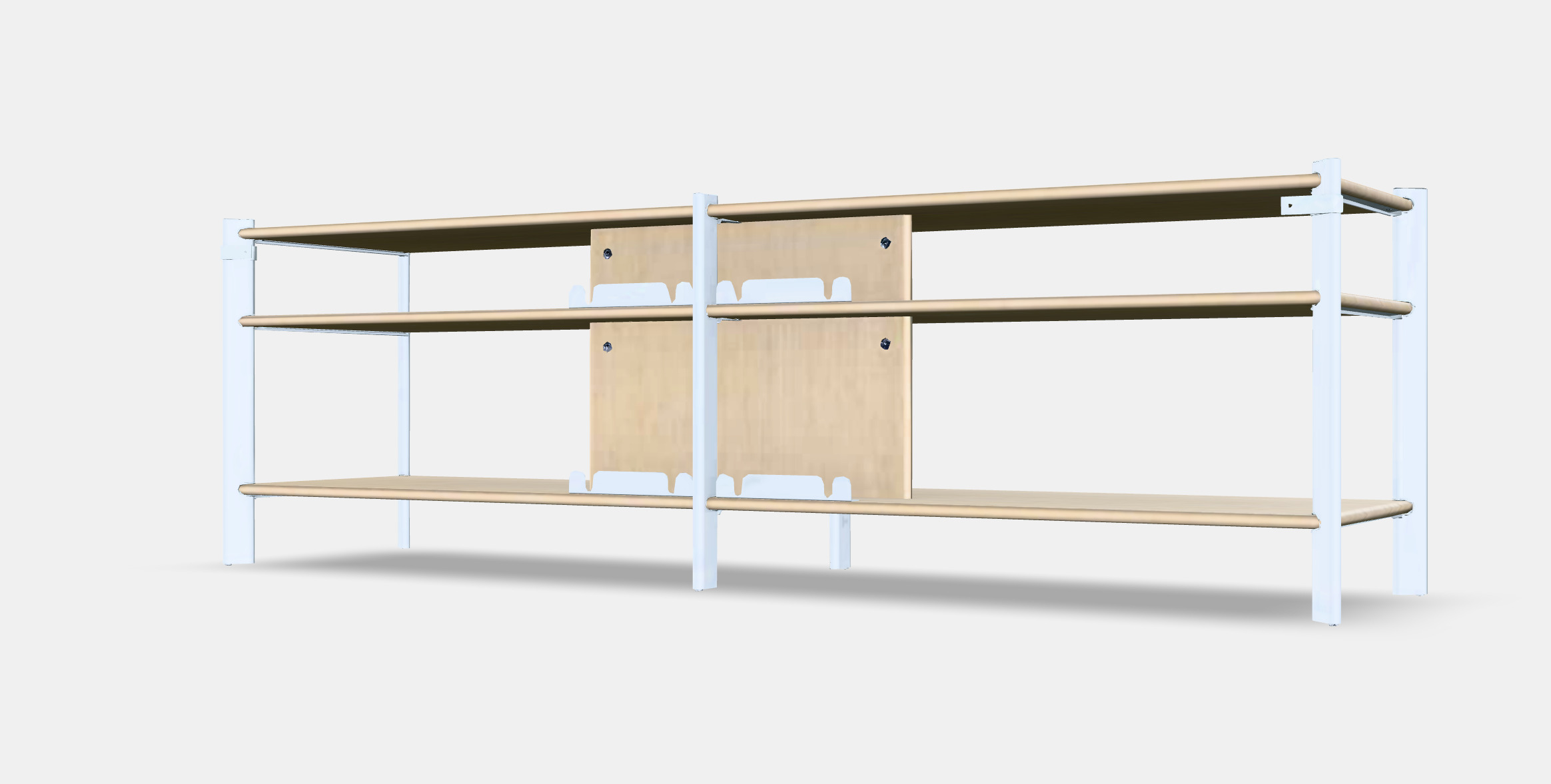 JATTESTA TV bench 1 Low-poly 3D model_6