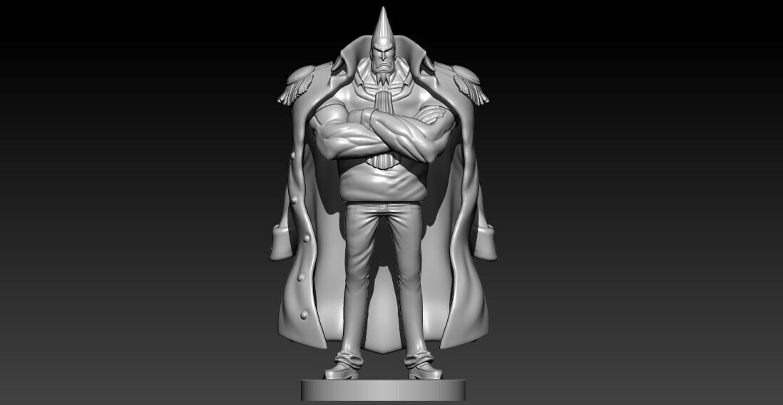 KONG - Commander in Chief of the World Government - ONE PIECE 3D print model_1