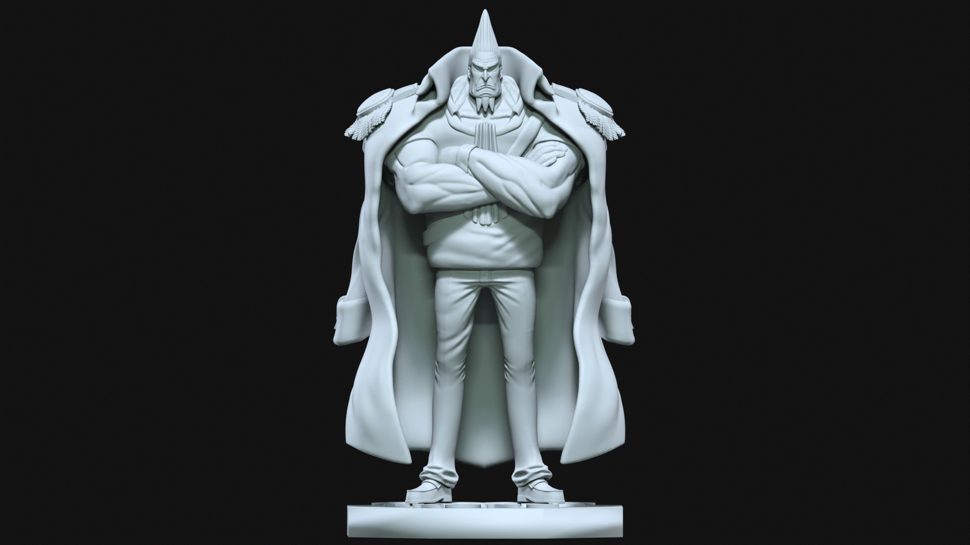KONG - Commander in Chief of the World Government - ONE PIECE 3D print model_4