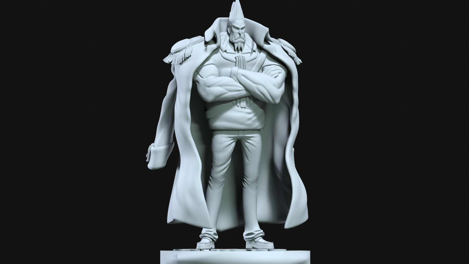KONG - Commander in Chief of the World Government - ONE PIECE 3D print model_3