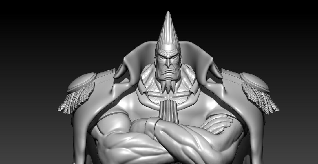 KONG - Commander in Chief of the World Government - ONE PIECE 3D print model_2