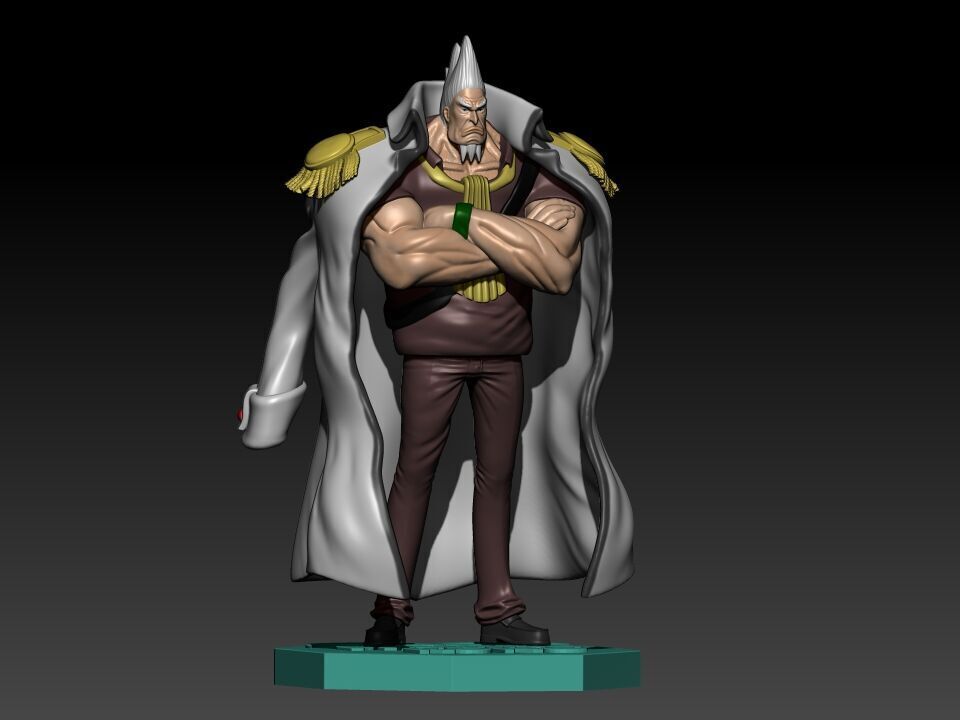 KONG - Commander in Chief of the World Government - ONE PIECE 3D print model_5