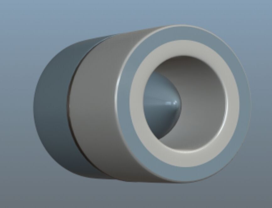 Fostex 925 Tweeter Free low-poly 3D model_4