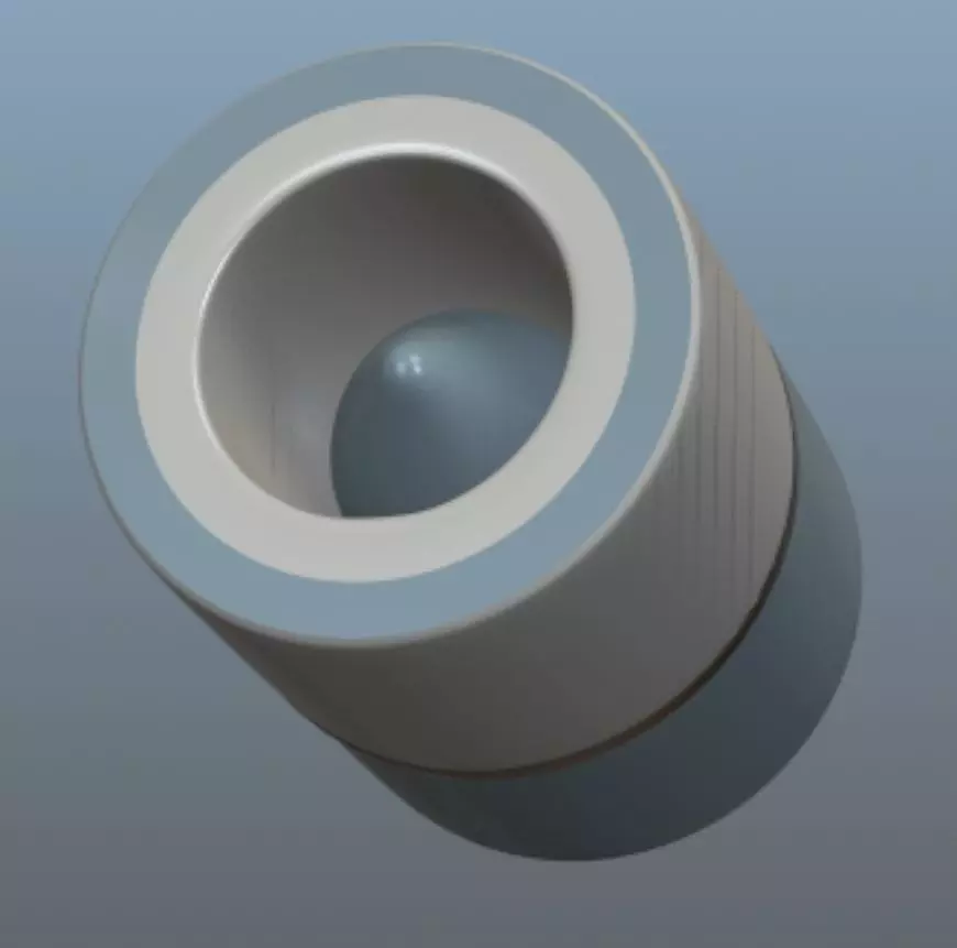 Fostex 925 Tweeter Free low-poly 3D model_0