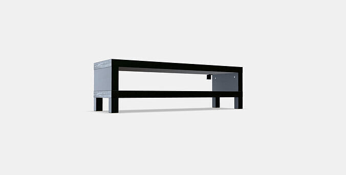 LACK TV bench 4 Low-poly 3D model