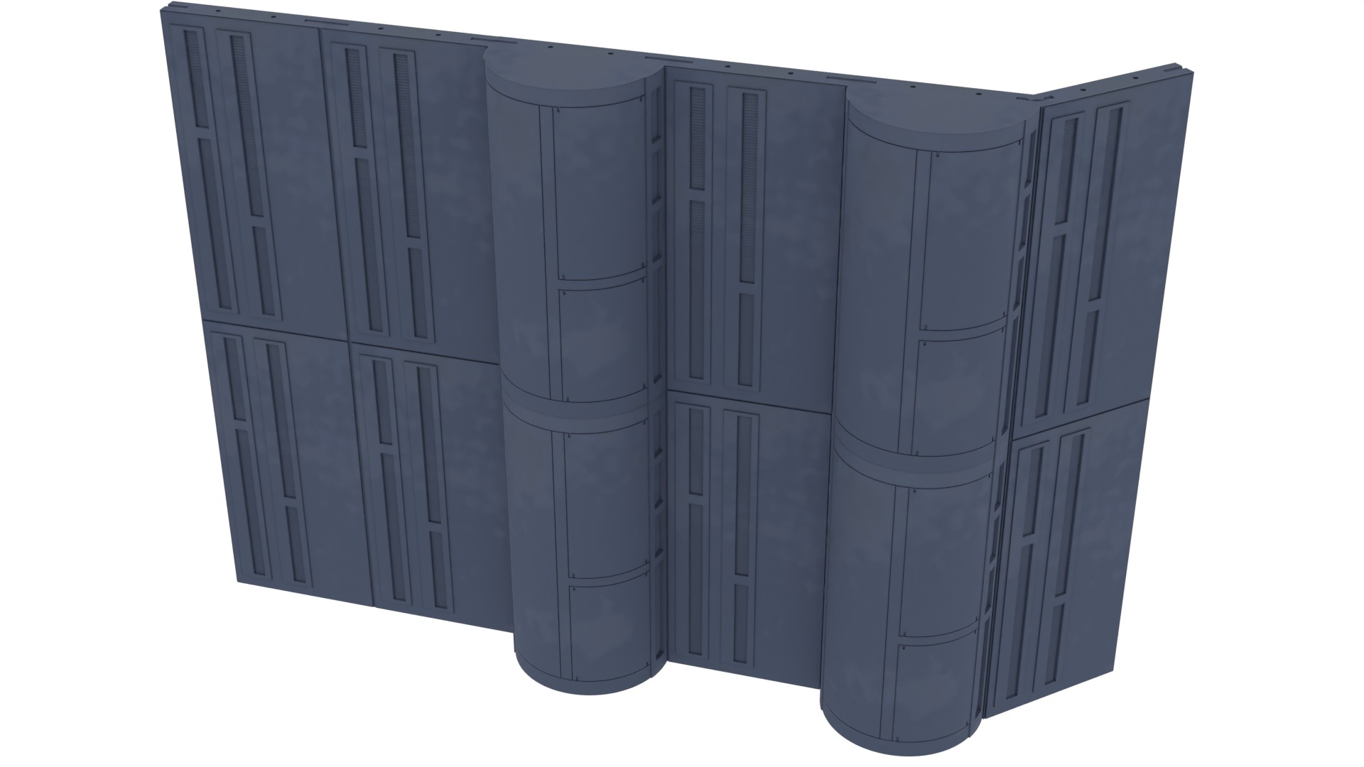 Set 1 - Death Star Docking bay 2037 1-6 scale Hottoys  3D Model Collection_27